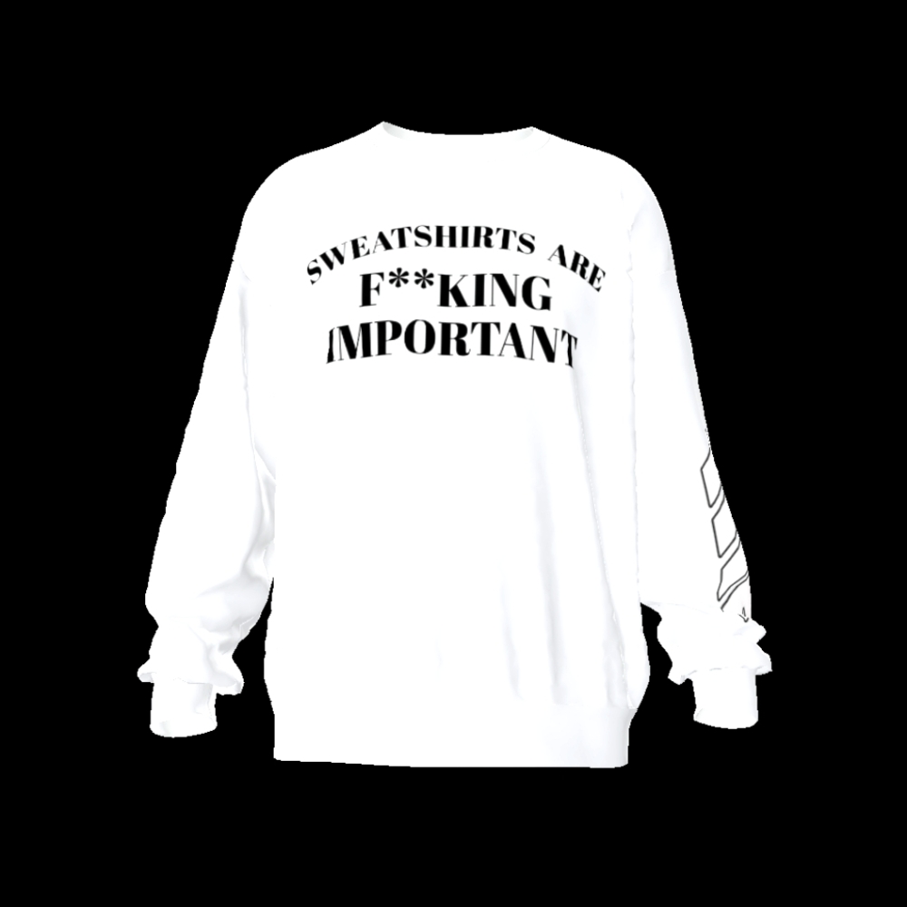 BLAK LABEL STREET KOUTURE × F**cking Sweatshirts are Important